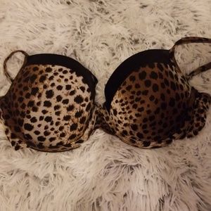 34C Animal Print Bra 3/$12